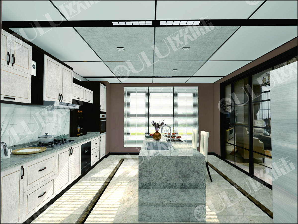 天宫系列6  厨房吊顶-全屋整装厨房吊顶效果图